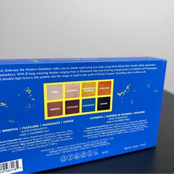 NEW Chella  divine purpose eyeshadow palette 8 Pigments NIB 2/$20 When Bundled - Picture 3 of 3